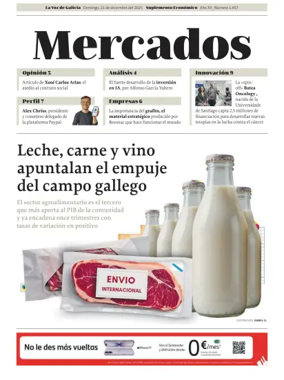 Cover of La Voz de Galicia (Carballo) - Mercados