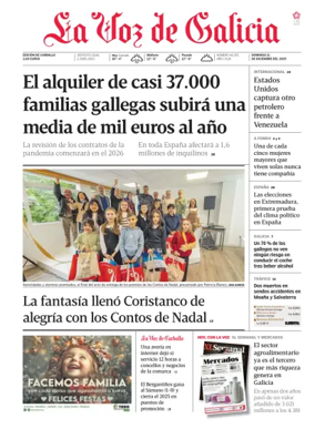 Cover of La Voz de Galicia (Carballo)