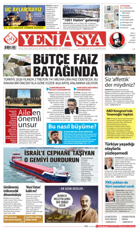 Cover of Yeni Asya