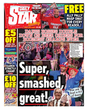 Cover of Daily Star Sunday