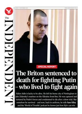 Cover of The Independent