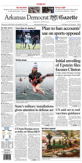 Cover of Arkansas Democrat-Gazette