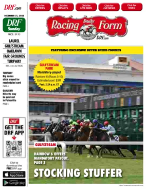 Cover of Daily Racing Form National Digital Edition