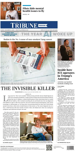 Cover of Great Falls Tribune