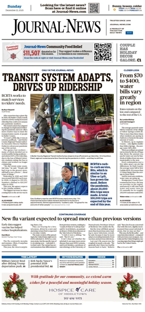 Cover of Hamilton Journal News