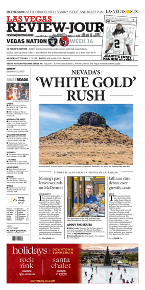 Cover of Las Vegas Review-Journal (Sunday)