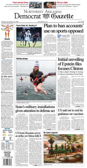 Cover of Northwest Arkansas Democrat-Gazette