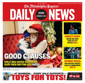 Cover of Philadelphia Daily News