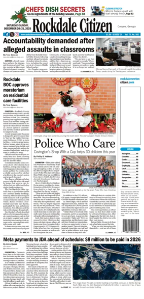 Cover of Rockdale Citiizen