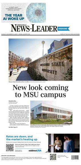 Cover of Springfield News-Leader