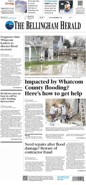 Cover of The Bellingham Herald (Sunday)