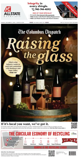 Cover of The Columbus Dispatch