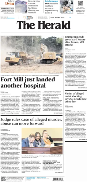 Cover of The Herald (Rock Hill)