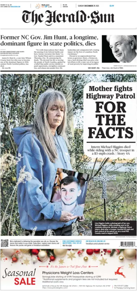 Cover of The Herald-Sun (Sunday)