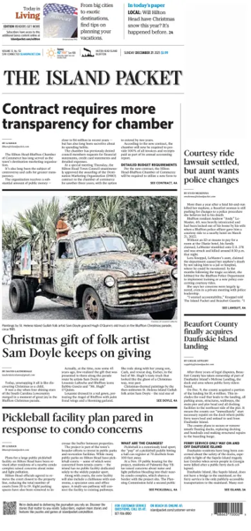 Cover of The Island Packet (Sunday)