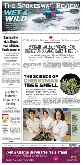 Cover of The Spokesman-Review (Spokane)
