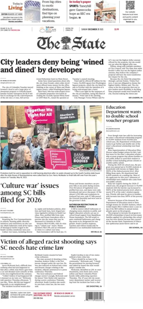 Cover of The State (Sunday)