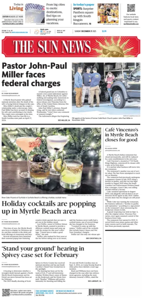 Cover of The Sun News (Sunday)