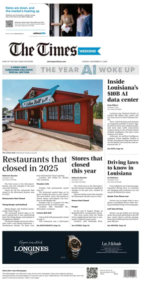 Cover of The Times (Shreveport)
