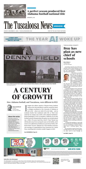 Cover of The Tuscaloosa News
