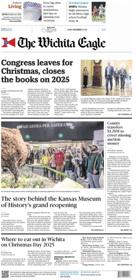 Cover of The Wichita Eagle (Sunday)