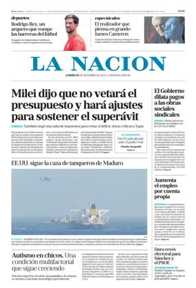 Cover of La Nacion