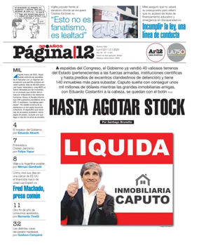 Cover of Pagina 12