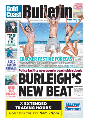 Cover of The Gold Coast Bulletin