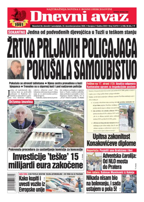 Cover of Dnevni avaz