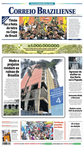 Cover of Correio Braziliense