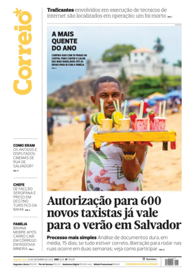 Cover of Correio da Bahia