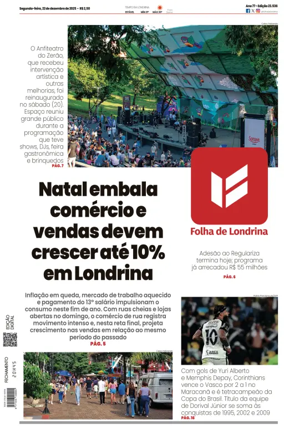 Cover of Folha de Londrina