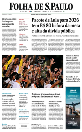 Cover of Folha De S.Paulo