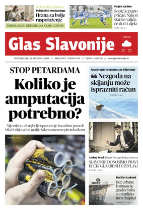 Cover of Glas Slavonije