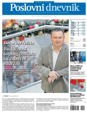 Cover of Poslovni Dnevnik