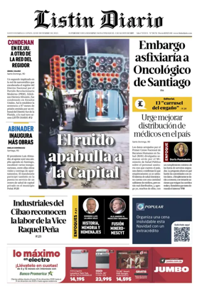 Cover of Listin Diario