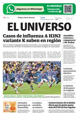Cover of El Universo