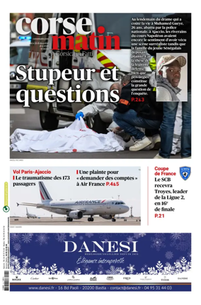 Cover of Corse Matin