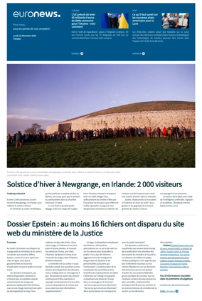 Cover of EuroNews (French Edition)