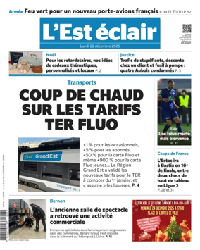 Cover of L'Est Eclair