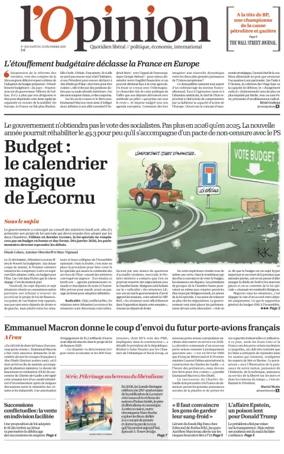 Cover of L'Opinion