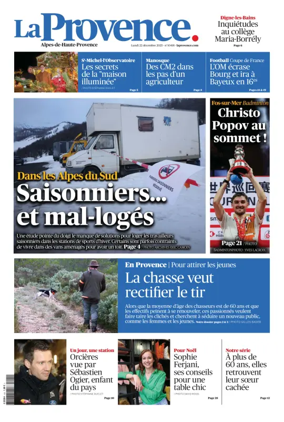 Cover of La Provence Alpes-de-Haute-Provence