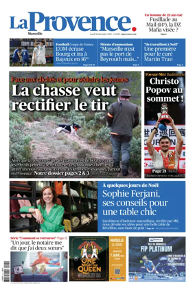 Cover of La Provence Marseille