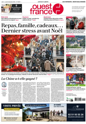 Cover of Ouest France (Les Herbiers / Montaigu)