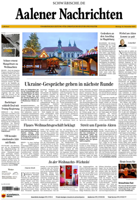 Cover of Aalener Nachrichten