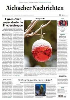 Cover of Aichacher Nachrichten