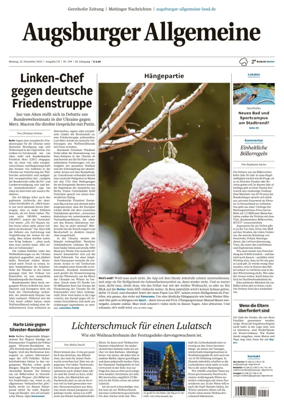 Cover of Augsburger Allgemeine (Land Nord)