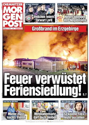 Cover of Chemnitzer Morgenpost