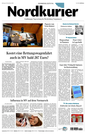 Cover of Demminer Zeitung