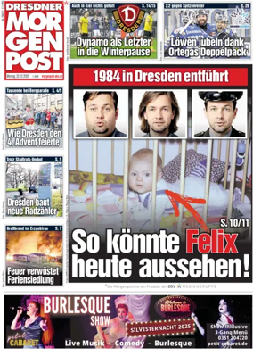 Cover of Dresdner Morgenpost